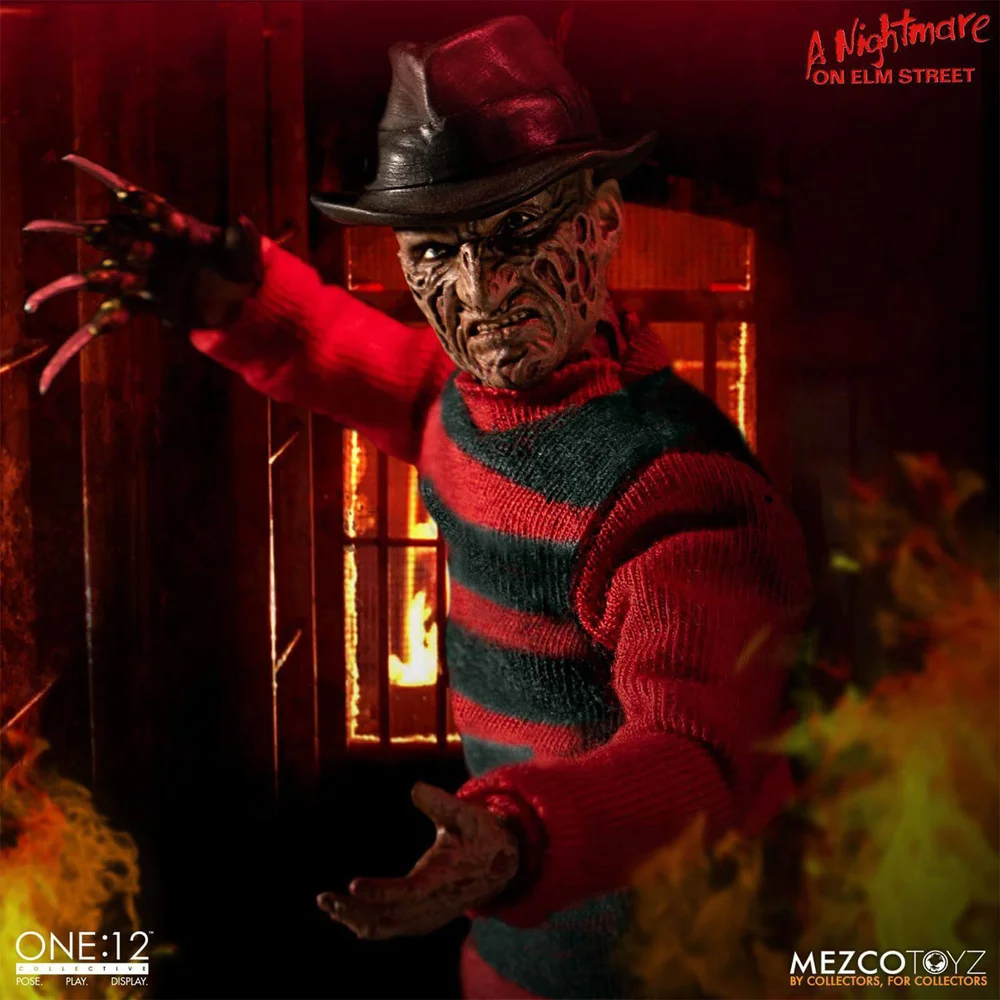 Mezco 1:12 Collective A Nightmare on Elm Street (1984) Freddy Krueger Actiefiguur Afbeelding 1