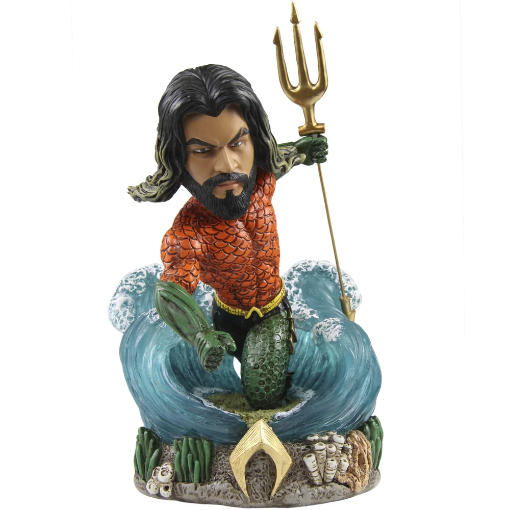 FOCO DC Comics Aquaman 'Retro' gekleurde Bobble in beperkte oplage - Zavvi exclusief Afbeelding 1