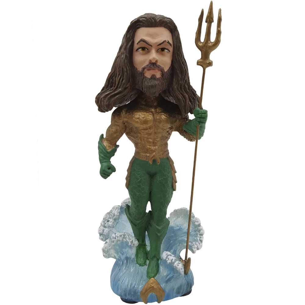 FOCO DC Comics Aquaman 10 cm Bobble Afbeelding 1