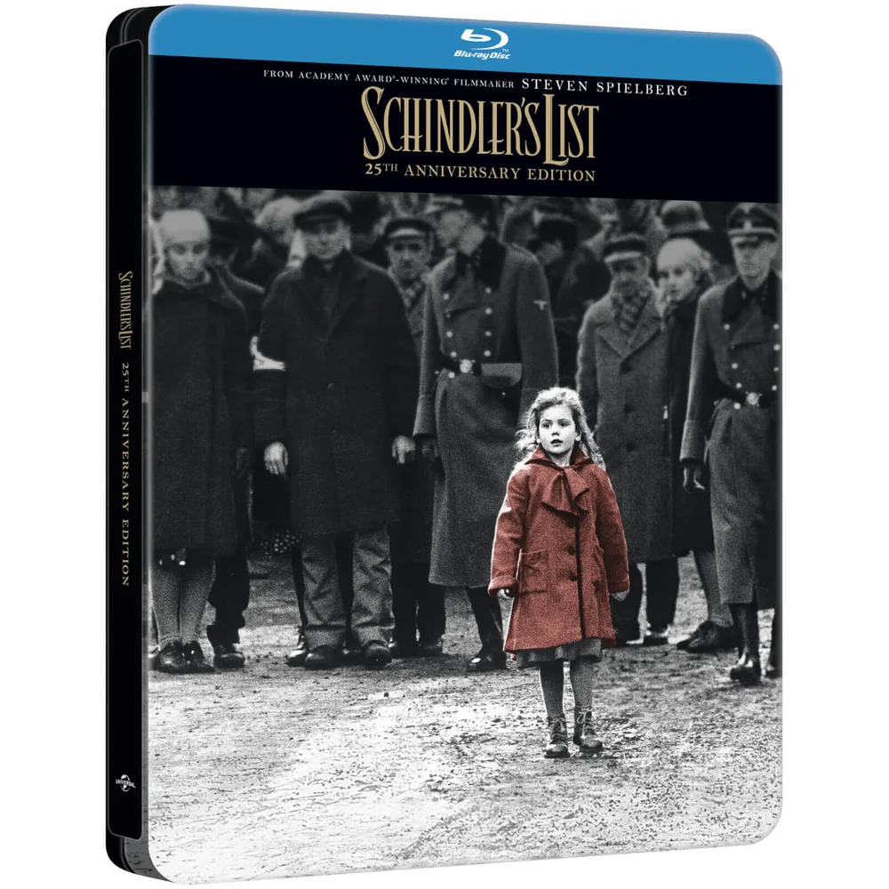 Schindler's List - 4K Ultra HD - 25th Anniversary Editie Steelbook - Zavvi exclusief Afbeelding 1