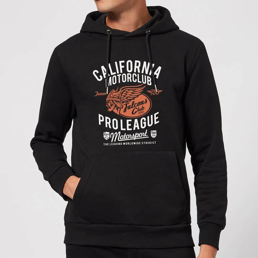 California Motorclub Hoodie - Black - S Afbeelding 1