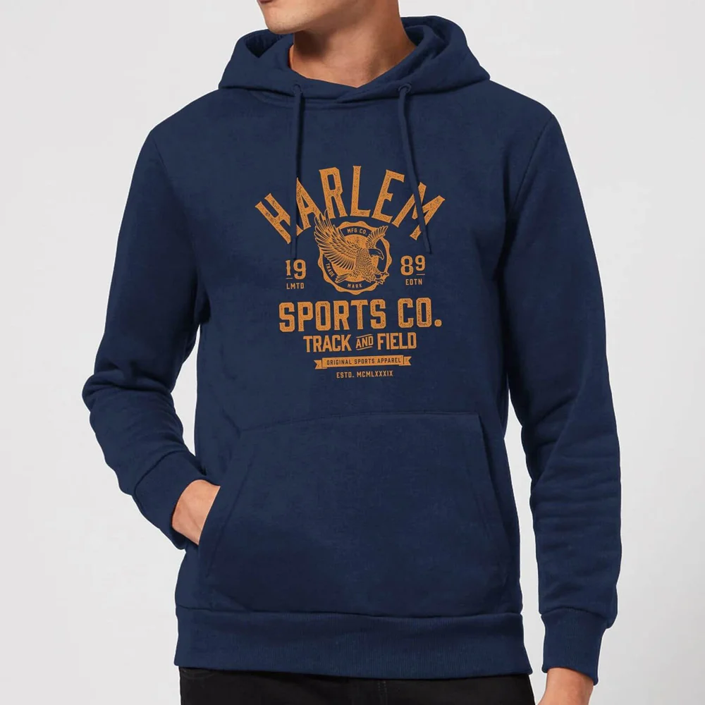 Harlem Sports Hoodie - Navy - L Afbeelding 1
