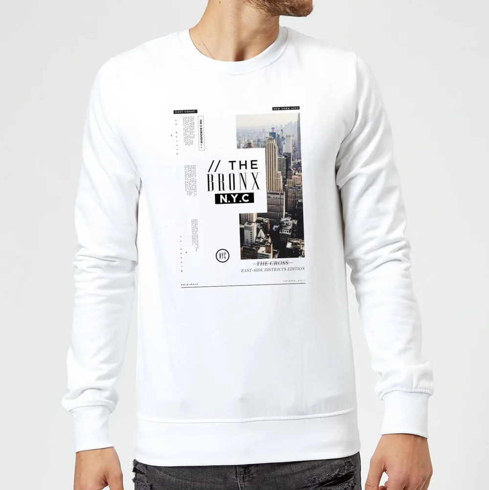 The Bronx Sweatshirt - White - M Afbeelding 1