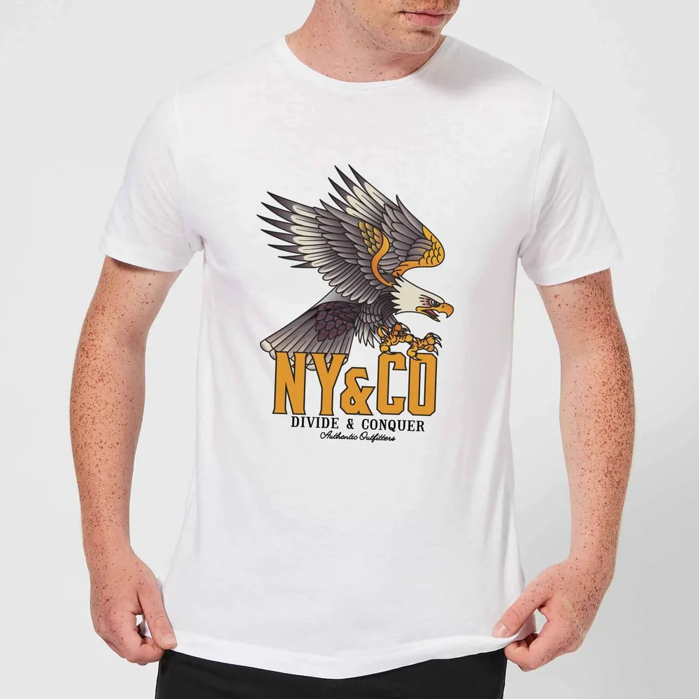 Eagle Tattoo Men's T-Shirt - White - S Afbeelding 1