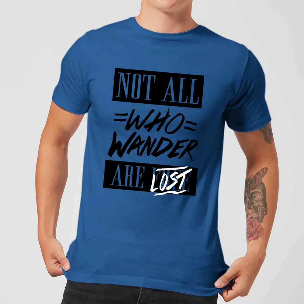 Lost Men's T-Shirt - Royal Blue - XXL Afbeelding 1