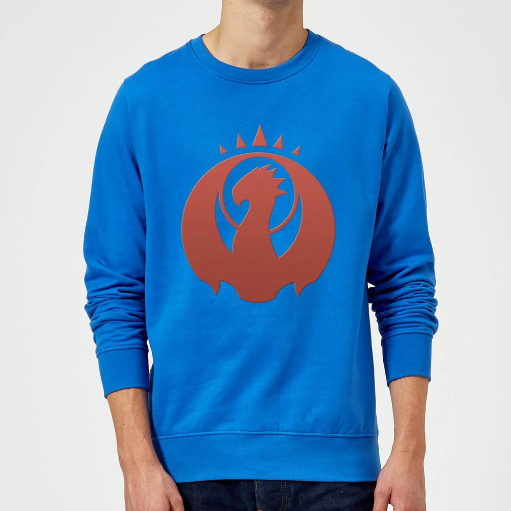 Magic The Gathering Izzet Symbol Sweatshirt - Royal Blue - S - Royal Blue Afbeelding 1