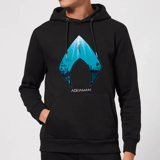 Aquaman Deep hoodie - Zwart