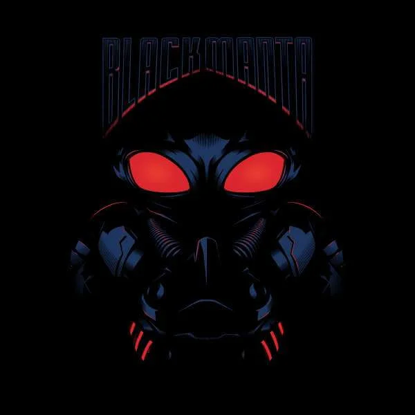 Aquaman Black Manta hoodie - Zwart
