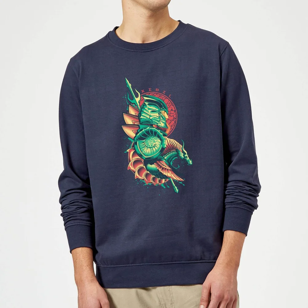Aquaman Xebel trui - Navy - S Afbeelding 1