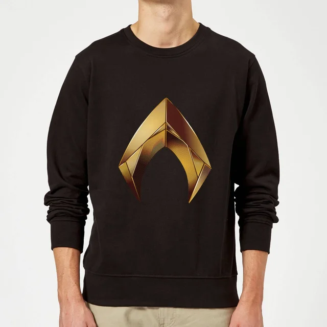 Aquaman Symbol trui - Zwart