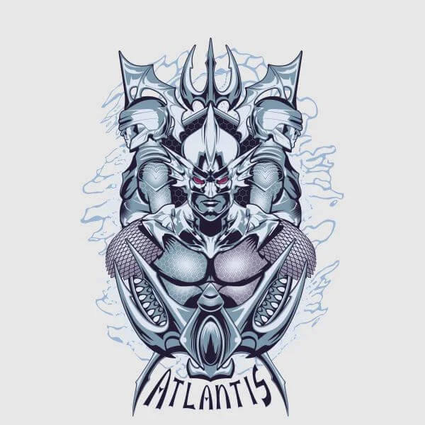Aquaman Atlantis Seven Kingdoms dames t-shirt - Grijs