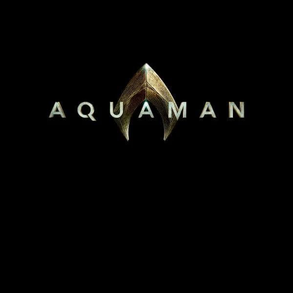 Aquaman Title dames t-shirt - Zwart