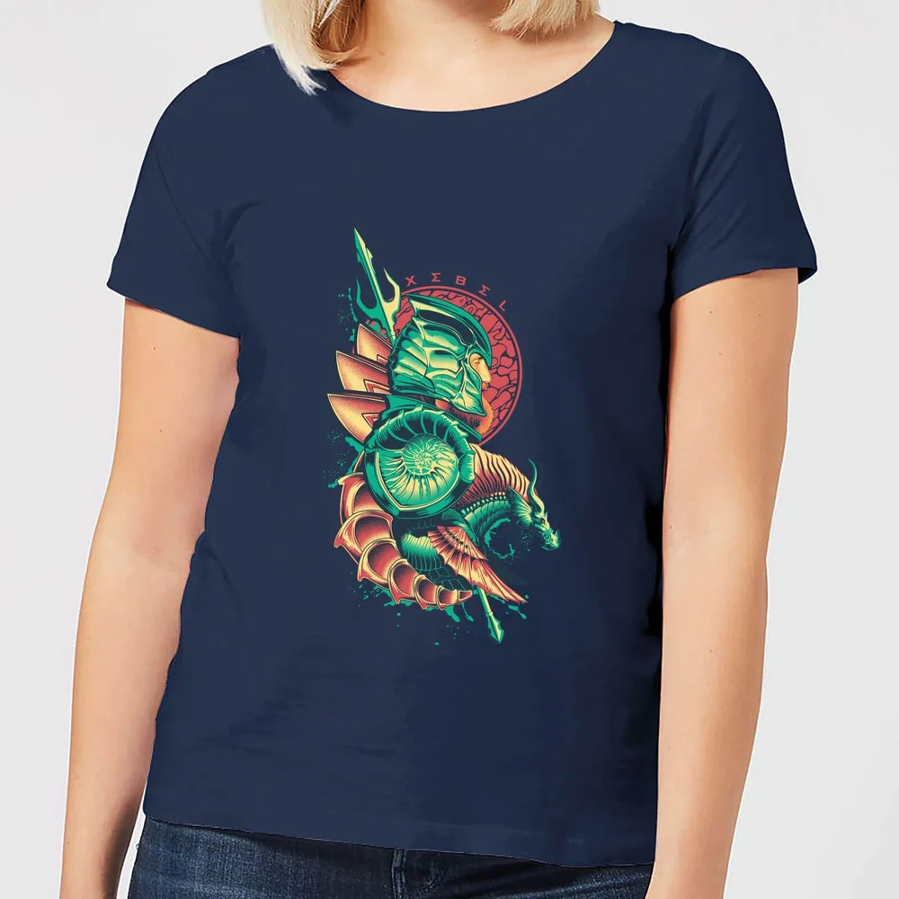 Aquaman Xebel dames t-shirt - Navy - XS Afbeelding 1