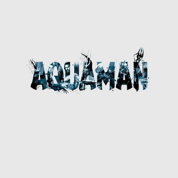Aquaman Chest Logo dames t-shirt - Grijs