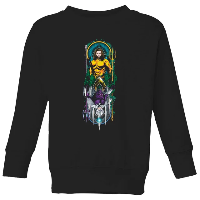 Aquaman and Ocean Master kindertrui - Zwart