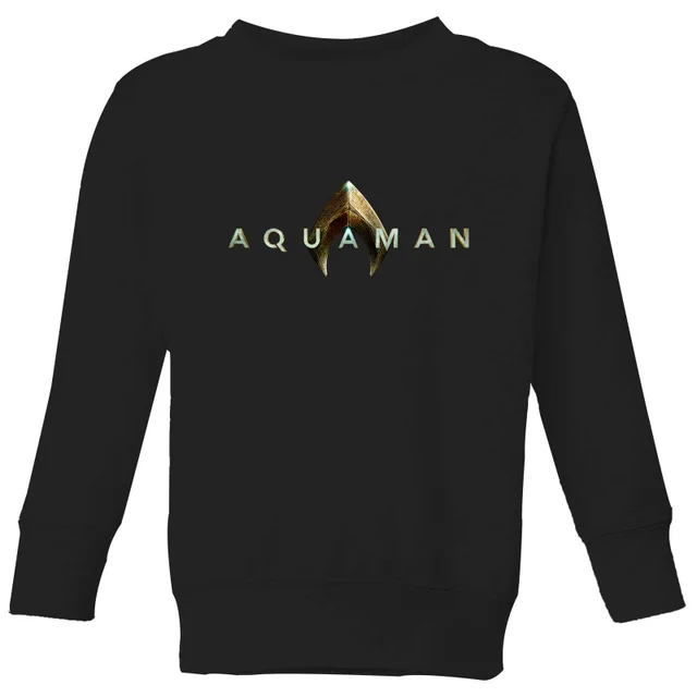 Aquaman Title kindertrui - Zwart
