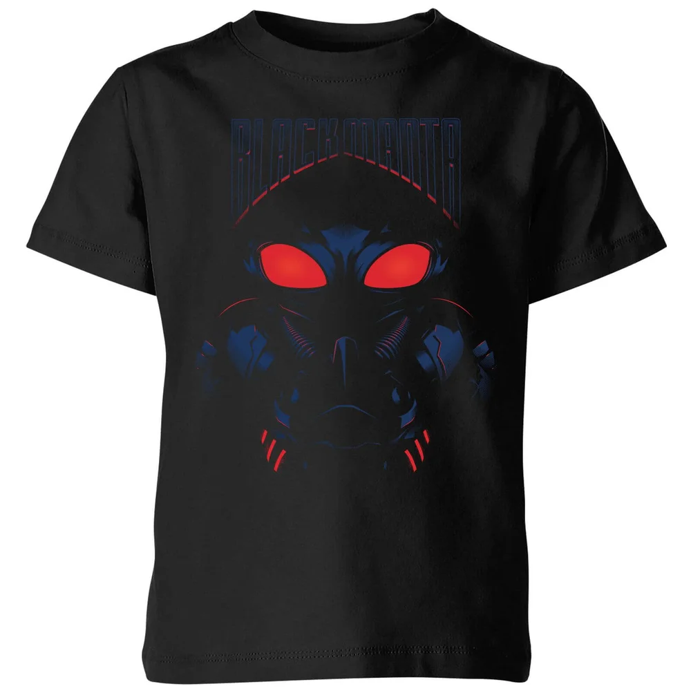 Aquaman Black Manta kinder t-shirt - Zwart - 98/104 (3-4 jaar) Afbeelding 1