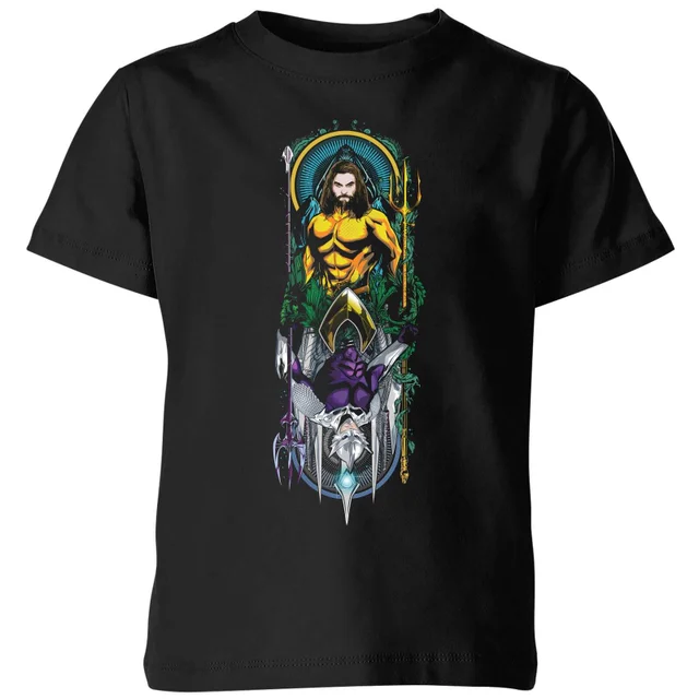 Aquaman and Ocean Master kinder t-shirt - Zwart