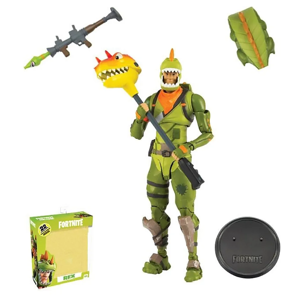 McFarlane Fortnite Series 1 Rex 7 Inch Action Figure Afbeelding 1