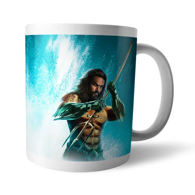 Aquaman Character & Logo mok