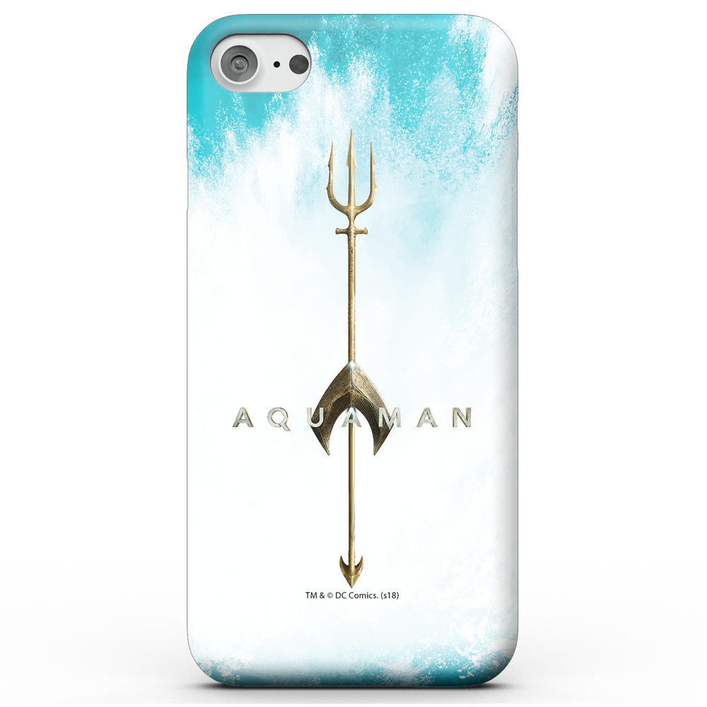 Aquaman Logo telefoonhoesje - iPhone 5/5s - Snap case - mat Afbeelding 1