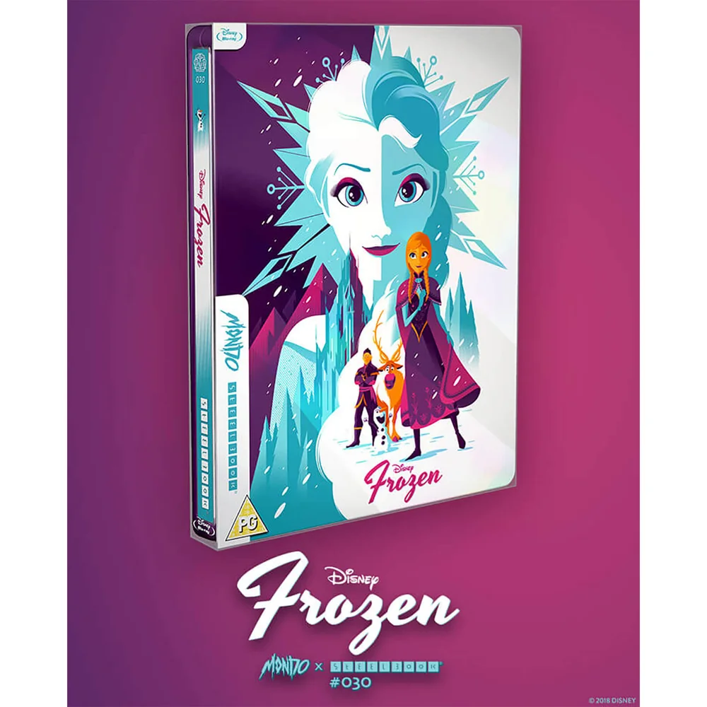 Disney’s Frozen - Mondo #30 Zavvi Exclusive Limited Edition Steelbook Afbeelding 1