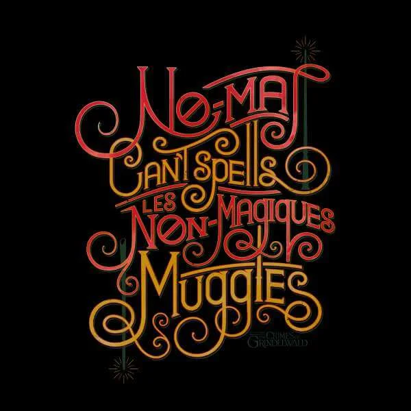 Fantastic Beasts No-Maj hoodie - Zwart