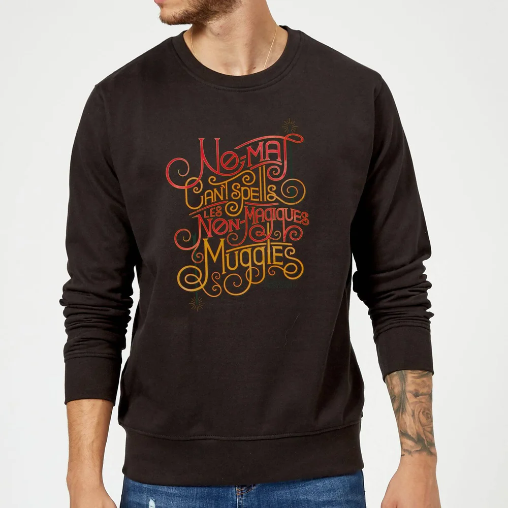 Fantastic Beasts No-Maj trui - Zwart - S Afbeelding 1