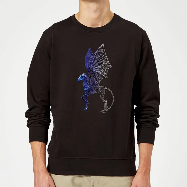 Fantastic Beasts Tribal Thestral trui - Zwart