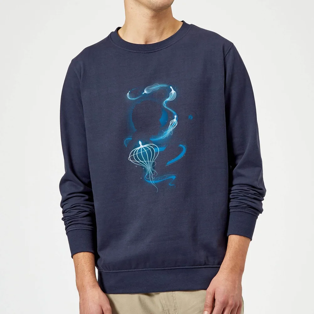 Fantastic Beasts Newt Silhouette trui - Navy - S Afbeelding 1