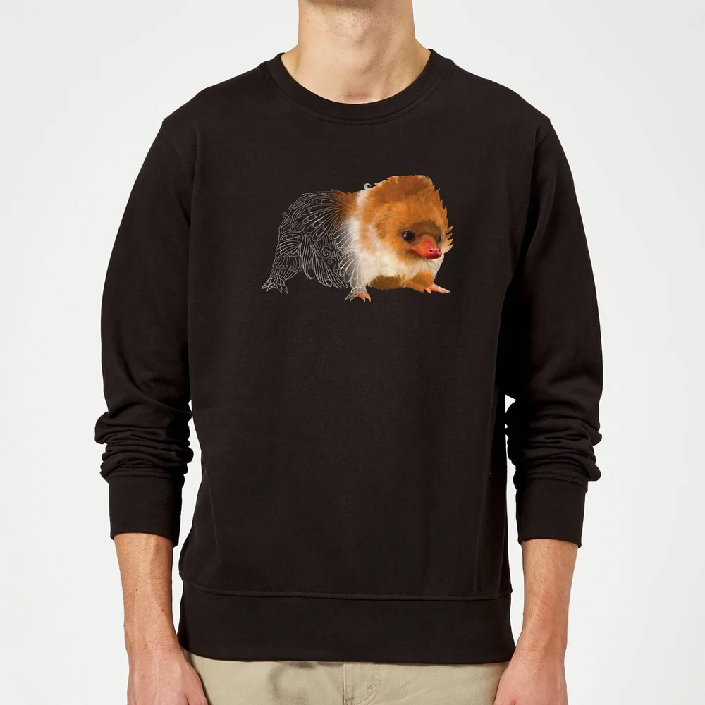 Fantastic Beasts Tribal Baby Niffler trui - Zwart - S Afbeelding 1