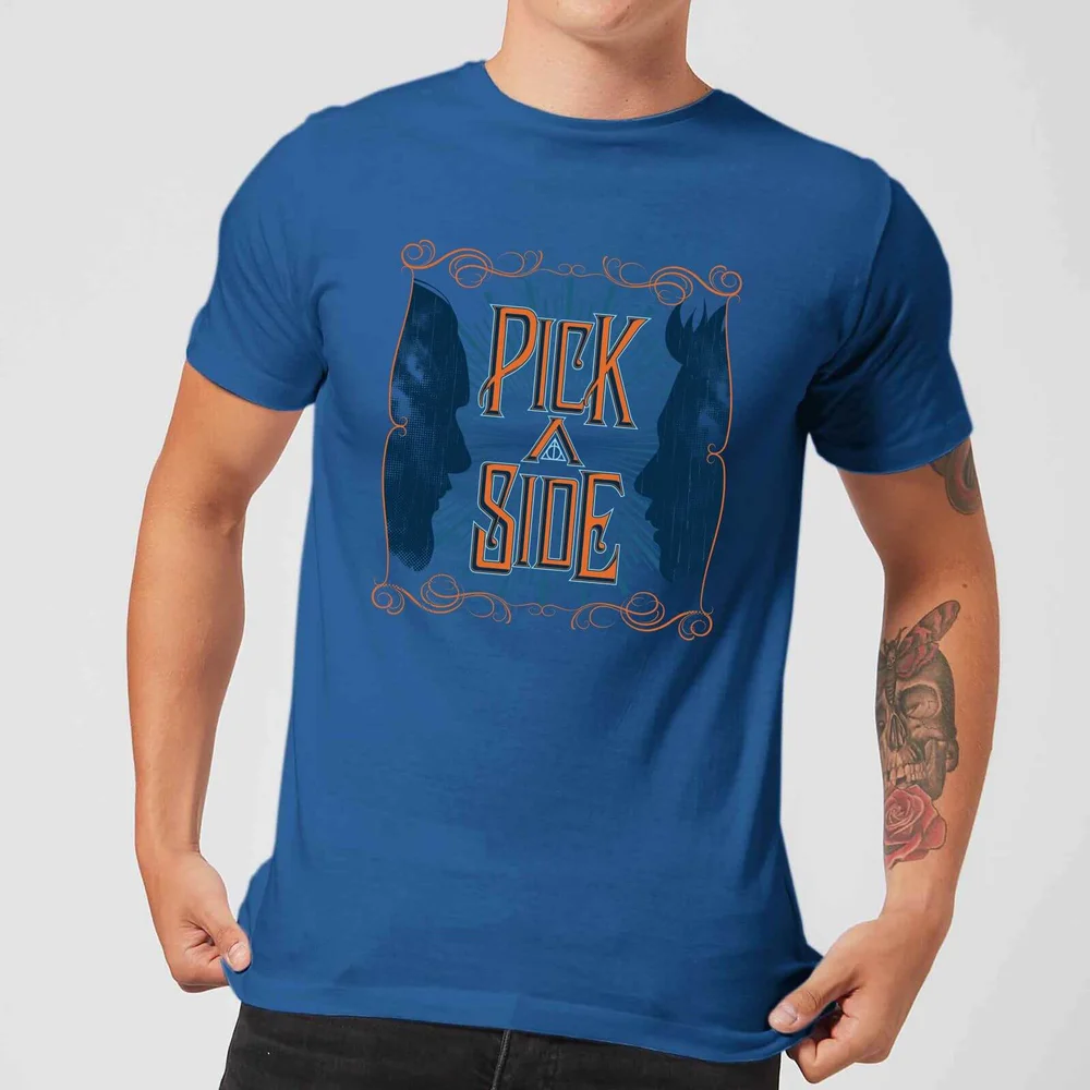 Fantastic Beasts Pick A Side t-shirt - Blauw - S Afbeelding 1