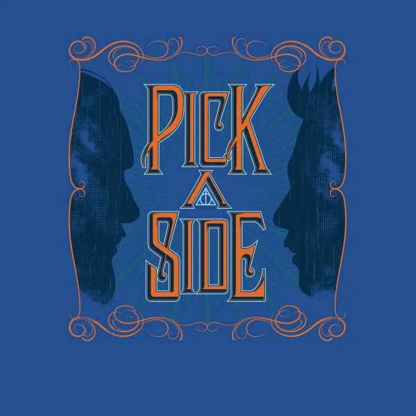 Fantastic Beasts Pick A Side t-shirt - Blauw