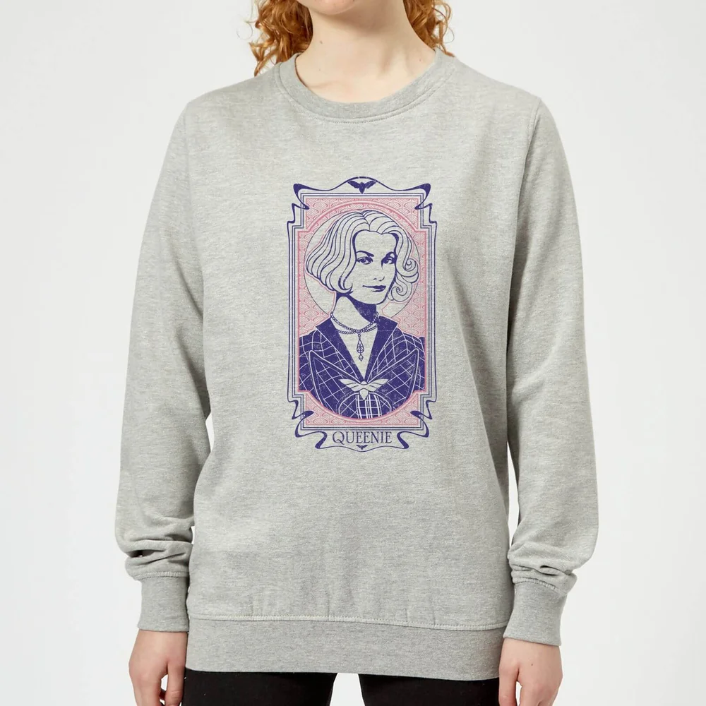 Fantastic Beasts Queenie dames trui - Grijs - 3XL - Grijs Afbeelding 1