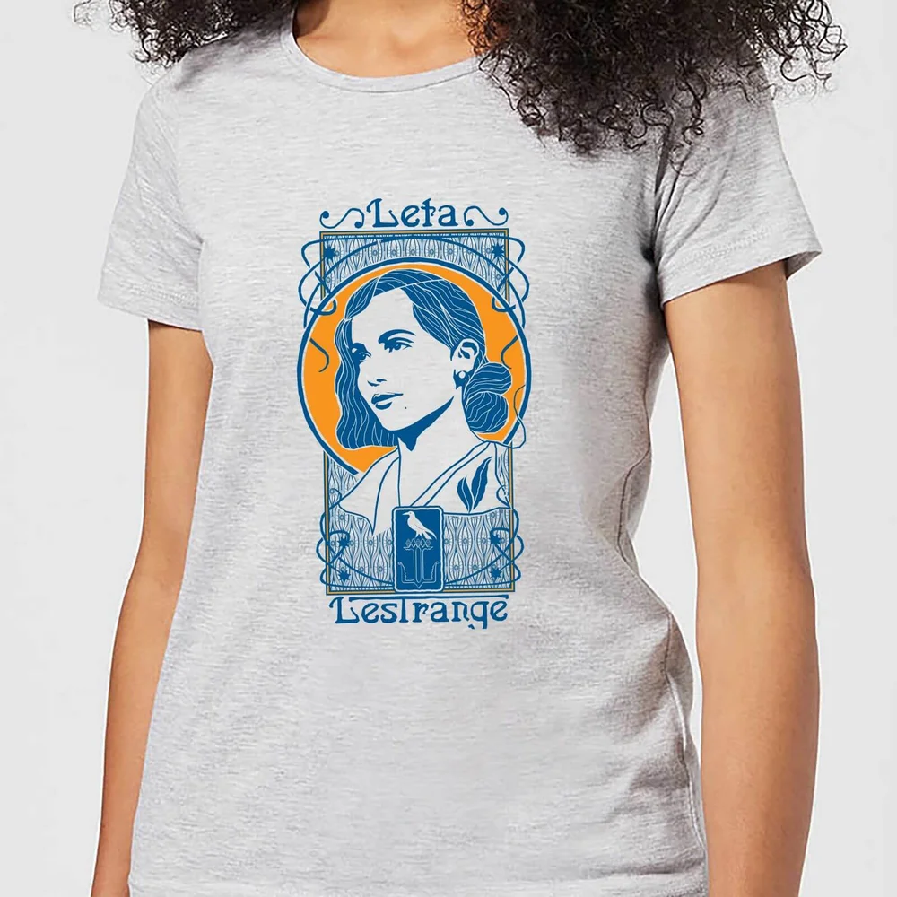 Fantastic Beasts Leta Lestrange dames t-shirt - Grijs - XS Afbeelding 1