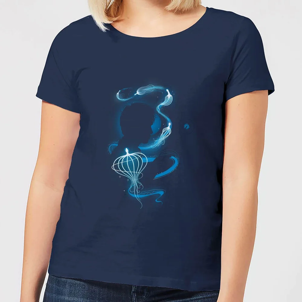 Fantastic Beasts Newt Silhouette dames t-shirt - Navy - XS Afbeelding 1
