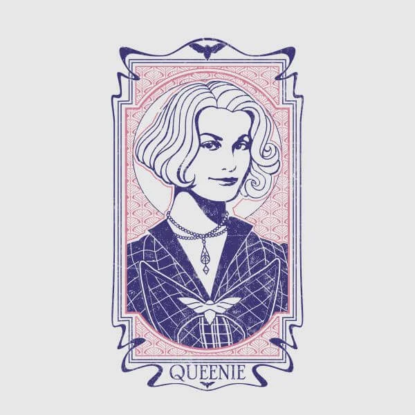 Fantastic Beasts Queenie dames t-shirt - Grijs