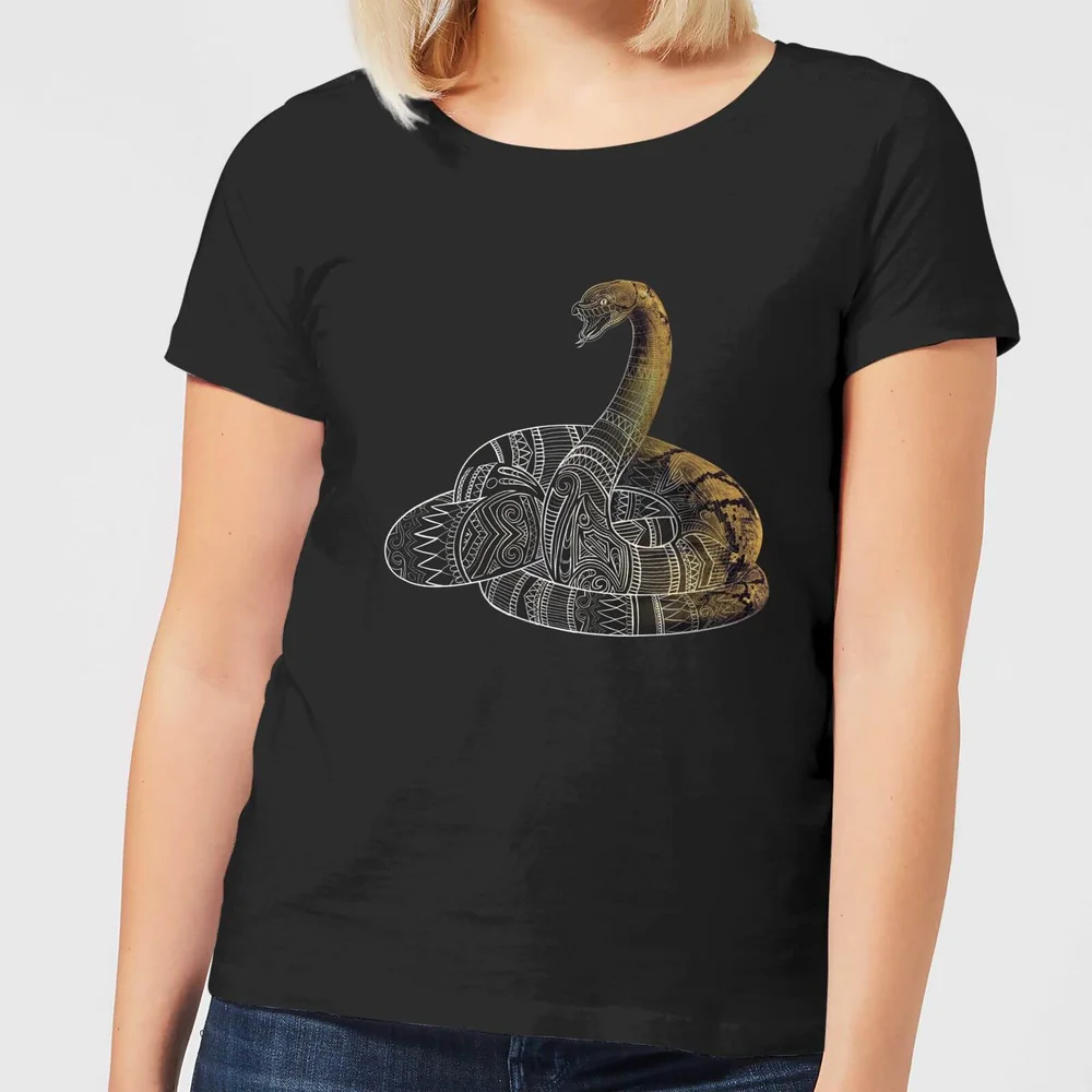 Fantastic Beasts Tribal Nagini dames t-shirt - Zwart - XS Afbeelding 1
