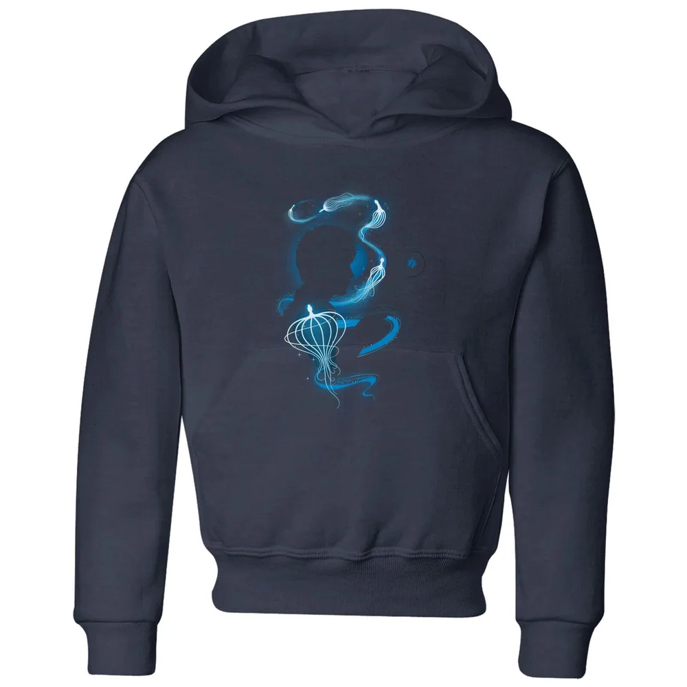 Fantastic Beasts Newt Silhouette kinder hoodie - Navy - 134/140 (9-10 jaar) Afbeelding 1