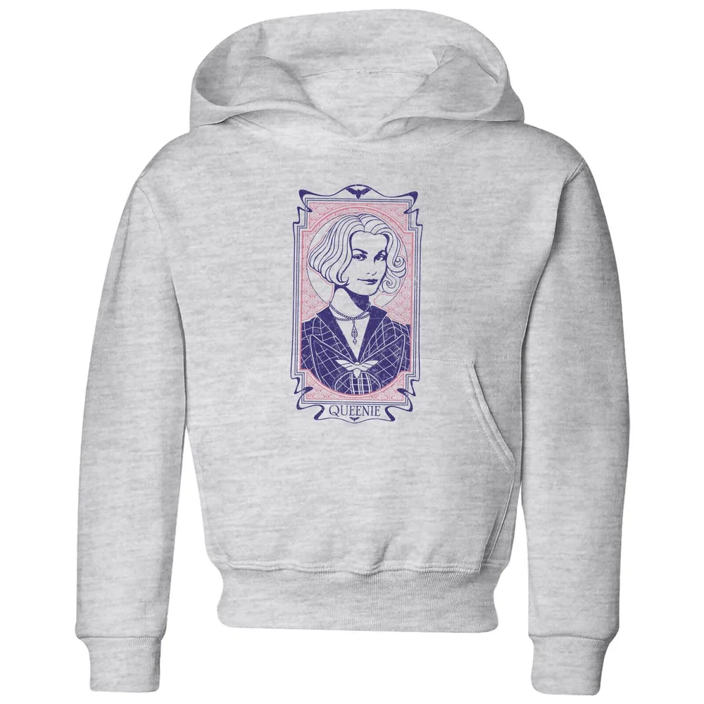 Fantastic Beasts Queenie kinder hoodie - Grijs - 98/104 (3-4 jaar) Afbeelding 1