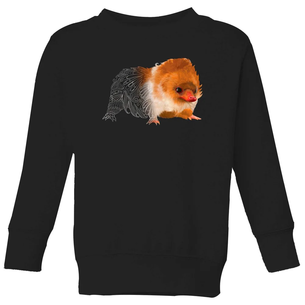 Fantastic Beasts Tribal Baby Niffler kindertrui - Zwart - 98/104 (3-4 jaar) Afbeelding 1