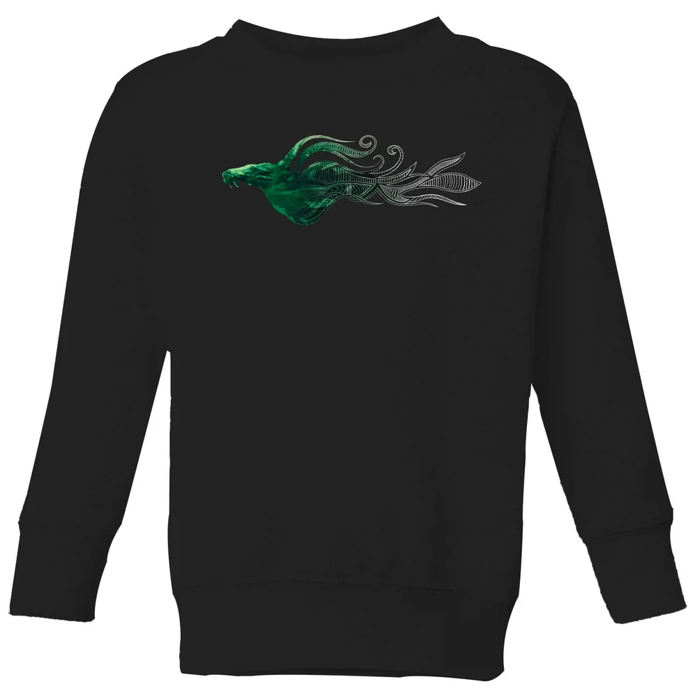 Fantastic Beasts Tribal Kelpie kindertrui - Zwart - 98/104 (3-4 jaar) Afbeelding 1
