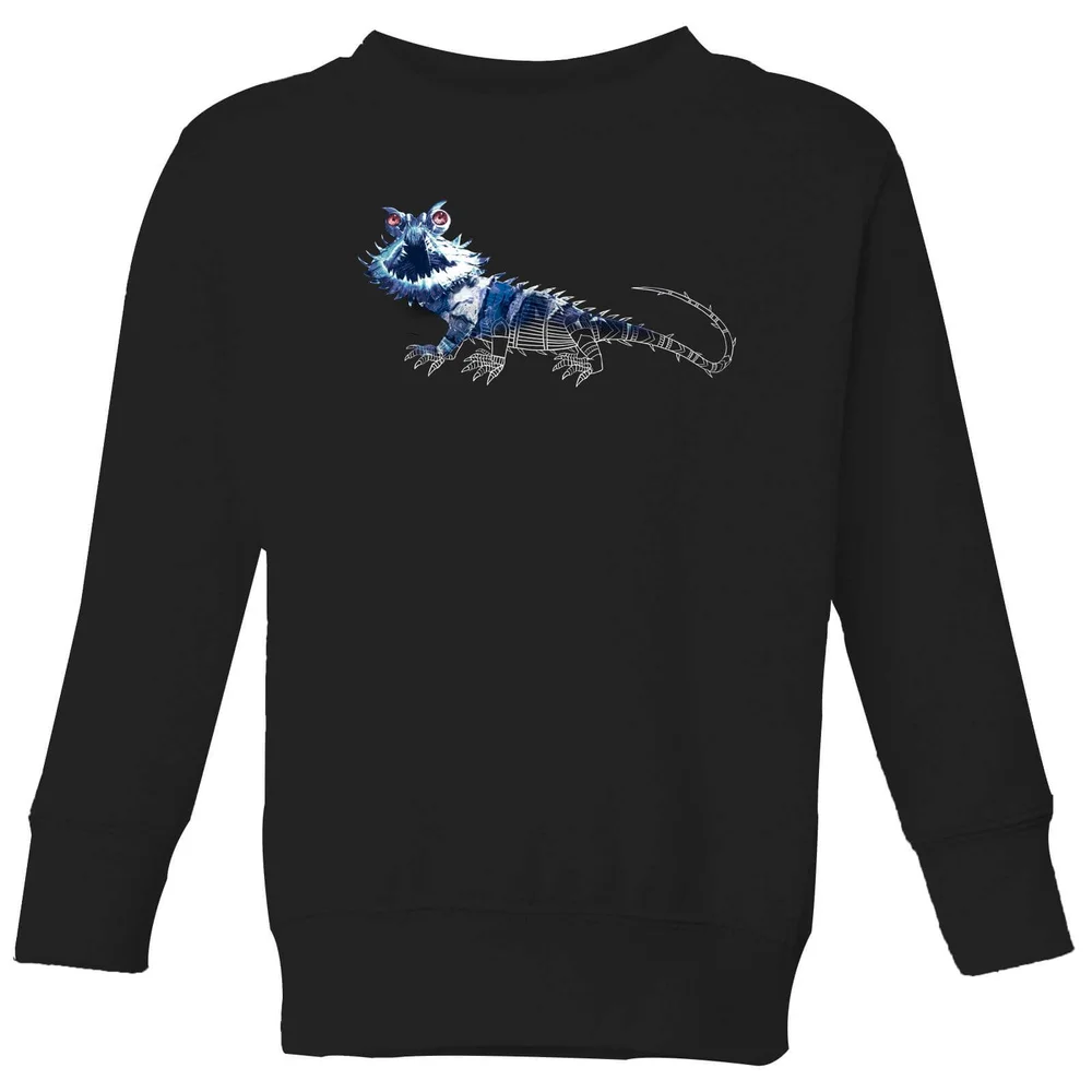 Fantastic Beasts Tribal Chupacabra kindertrui - Zwart - 98/104 (3-4 jaar) Afbeelding 1