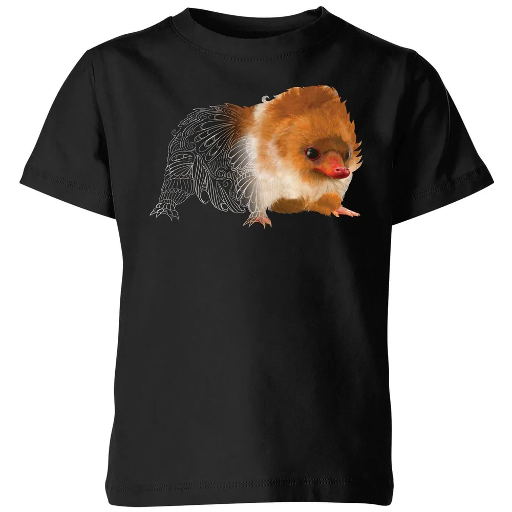 Fantastic Beasts Tribal Baby Niffler kinder t-shirt - Zwart - 98/104 (3-4 jaar) Afbeelding 1