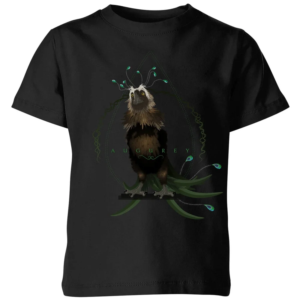 Fantastic Beasts Augurey kinder t-shirt - Zwart - 98/104 (3-4 jaar) Afbeelding 1