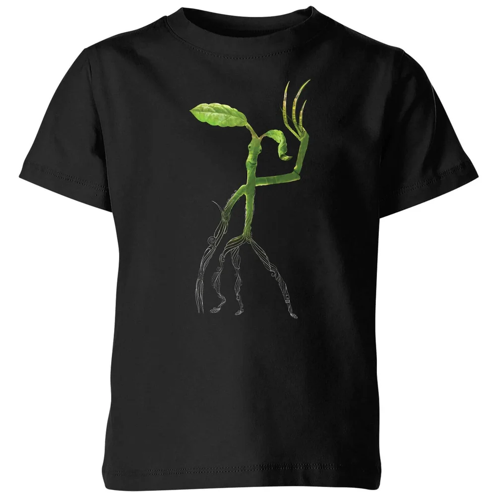 Fantastic Beasts Tribal Bowtruckle kinder t-shirt - Zwart - 98/104 (3-4 jaar) Afbeelding 1