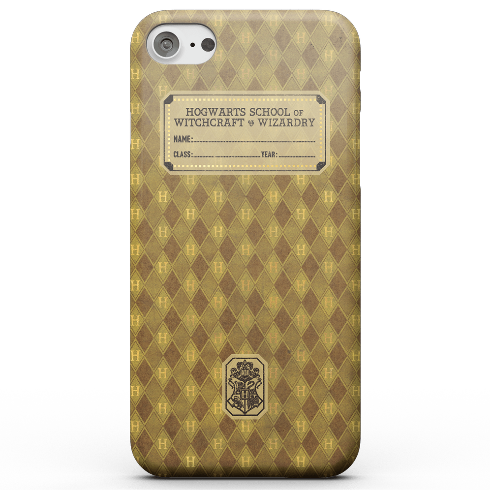 Harry Potter Hufflepuff Text Book telefoonhoesje - iPhone 5/5s - Snap case - mat Afbeelding 1