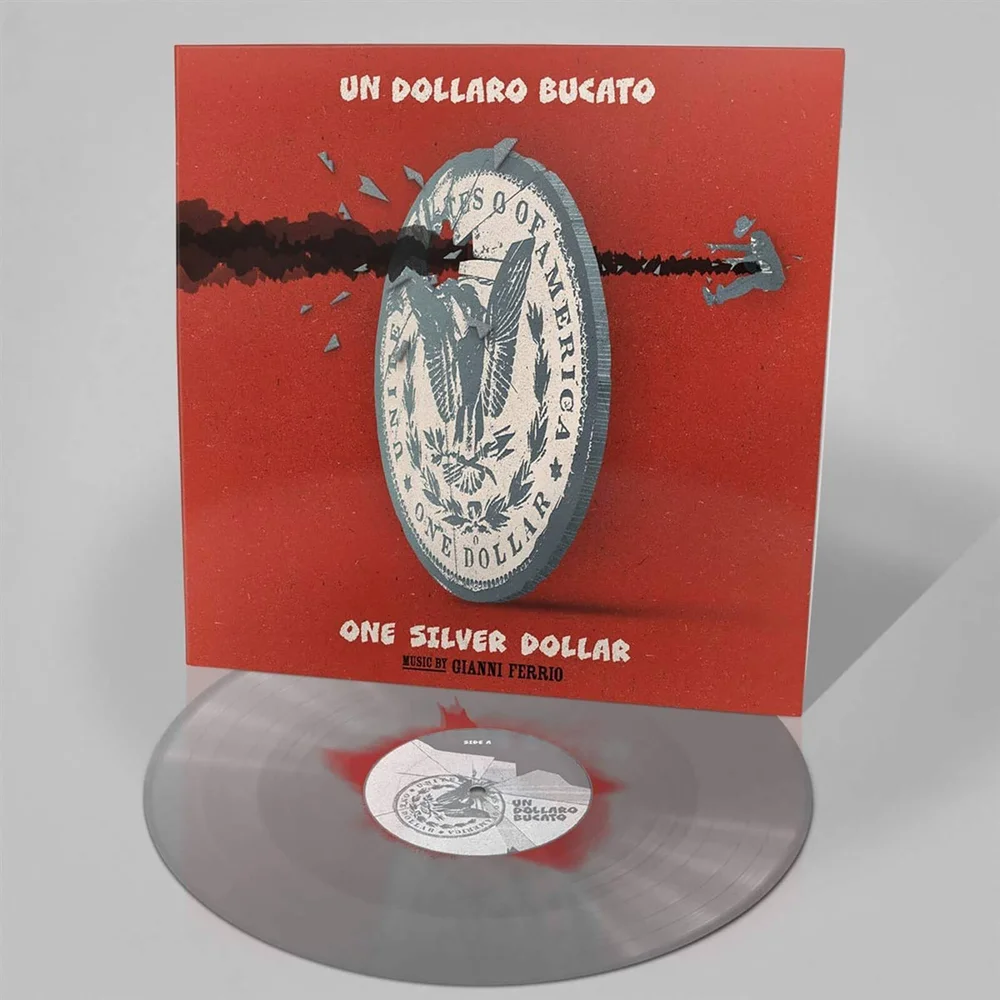 Un Dollaro Bucato LP (zilver/rood) Afbeelding 1