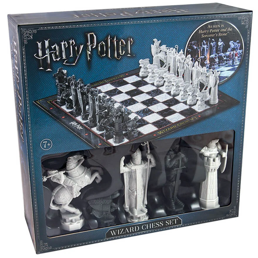 Harry Potter Tovenaars Schaakset met etalage Afbeelding 1