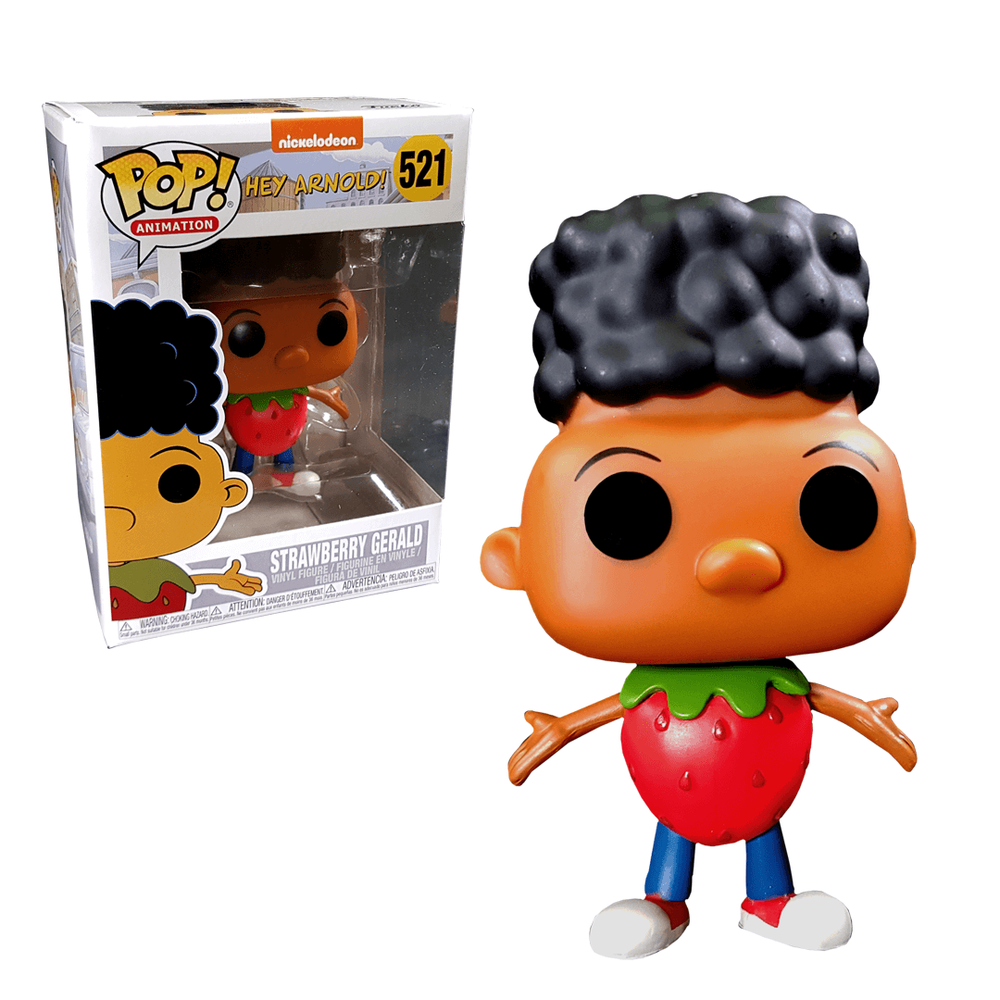 Nickelodeon Hey Arnold Strawberry Gerald EXC Pop! Vinyl Figure Afbeelding 1